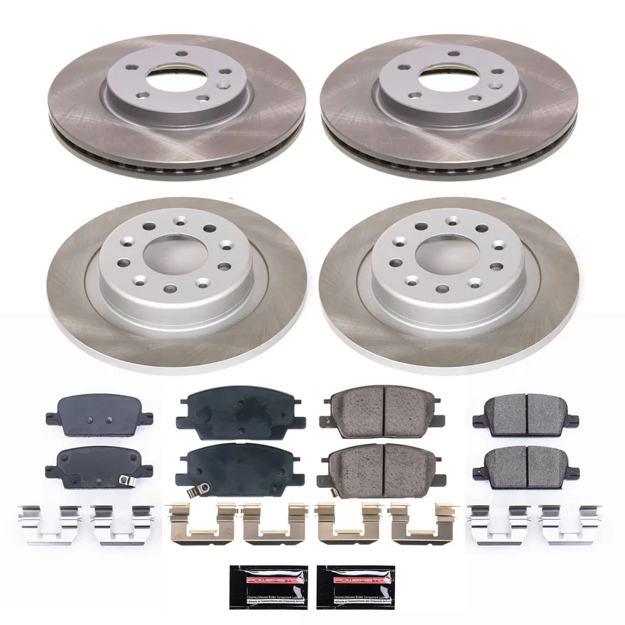 SEMI-COATED ROTOR KIT for Chevrolet Malibu