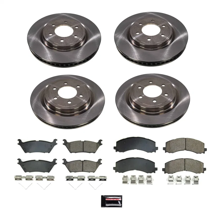 Front and Rear AUTOSPECIALTY BRAKE KIT for Ford F-150