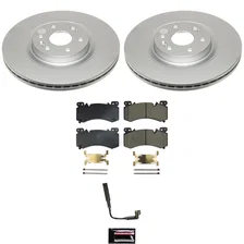 Front Z17 COATED BRAKE KIT for Chevrolet image 1