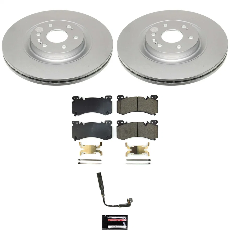 Front Z17 COATED BRAKE KIT for Chevrolet