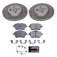 Front SEMI-COATED ROTOR KIT for Mini Cooper image 1