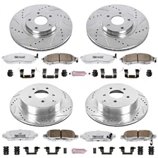 Front and Rear Z26 STREET BRAKE KIT for Nissan Murano image 2