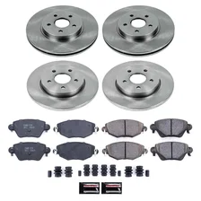 Front and Rear AUTOSPECIALTY BRAKE KIT for Jaguar X-Type image 2