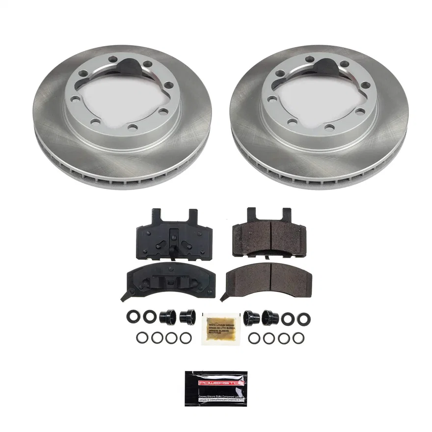 Front SEMI-COATED ROTOR KIT
