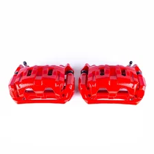 Front RED CALIPER PAIR W/BRKT for Honda Odyssey image 2
