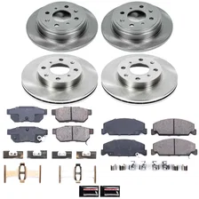 Front and Rear AUTOSPECIALTY BRAKE KIT for Honda image 2