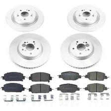 Front and Rear Z17 COATED BRAKE KIT for Honda CR-V image 2