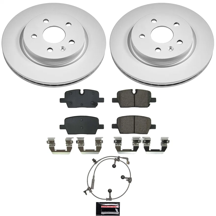 Rear Z17 COATED BRAKE KIT for Cadillac CT5