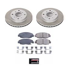 Front SEMI-COATED ROTOR KIT image 1