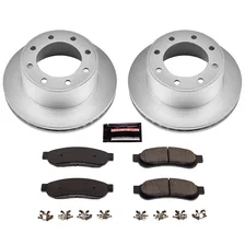 Rear Z17 COATED BRAKE KIT for Ford image 2