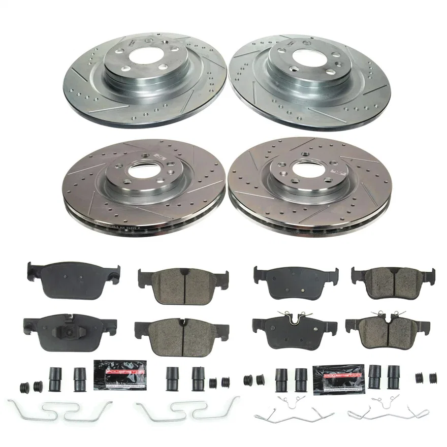 Front and Rear Z23 EVOLUTION BRAKE KIT for Volvo