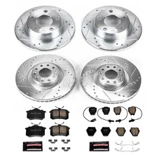 Front and Rear Z23 EVOLUTION BRAKE KIT for Audi A6 Quattro image 2
