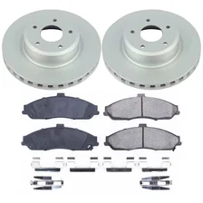Front Z17 COATED BRAKE KIT for Pontiac GTO image 2