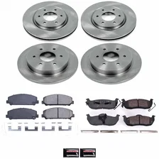 Front and Rear AUTOSPECIALTY BRAKE KIT for Nissan image 2