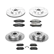Front and Rear Z23 EVOLUTION BRAKE KIT for Honda Pilot image 2