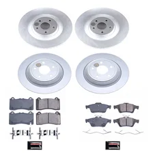 Front and Rear Z17 COATED BRAKE KIT for Ford Focus image 2