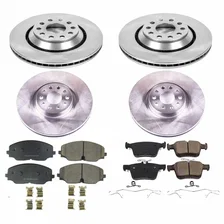 Front and Rear AUTOSPECIALTY BRAKE KIT for Volkswagen image 2