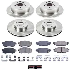 Front and Rear AUTOSPECIALTY BRAKE KIT for Subaru Impreza image 2