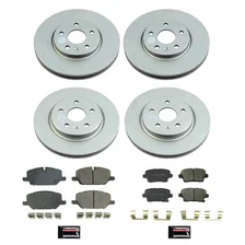 Front and Rear Z17 COATED BRAKE KIT image 1