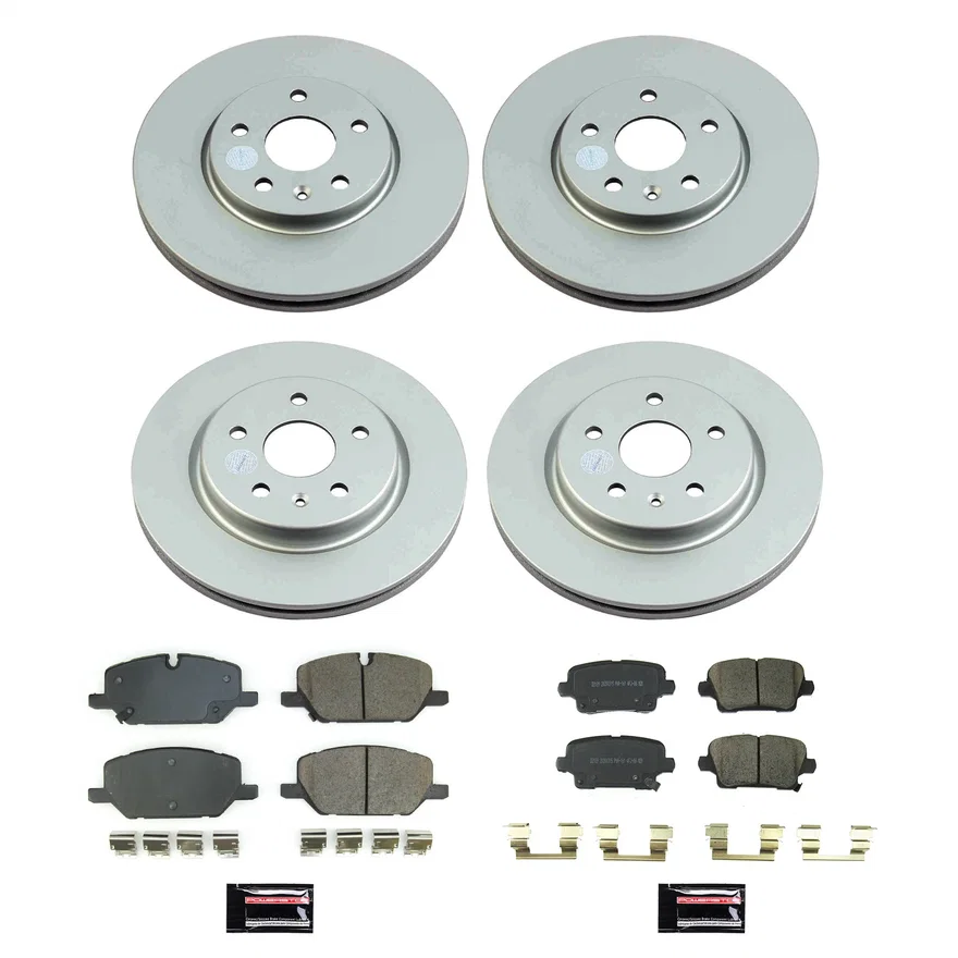 Front and Rear Z17 COATED BRAKE KIT