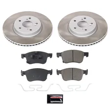 Front SEMI-COATED ROTOR KIT image 1