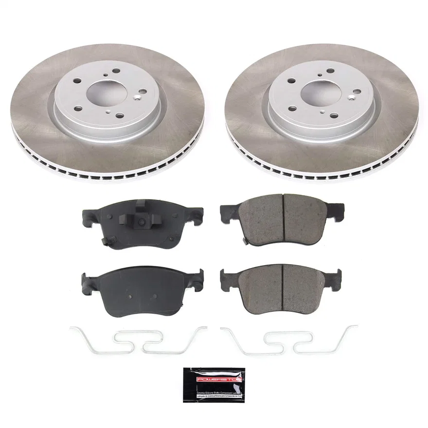 Front SEMI-COATED ROTOR KIT