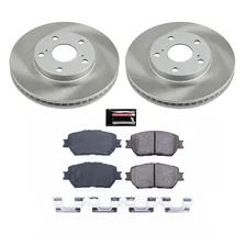 Front SEMI-COATED ROTOR KIT for Toyota Camry image 1