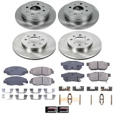 Front and Rear AUTOSPECIALTY BRAKE KIT for Honda Civic image 2