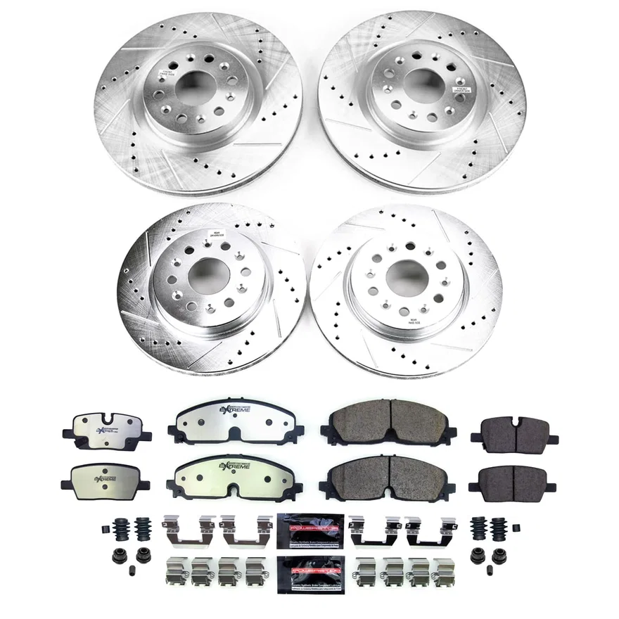 Front and Rear Z36 TRUCK/TOW BRAKE KIT for Cadillac
