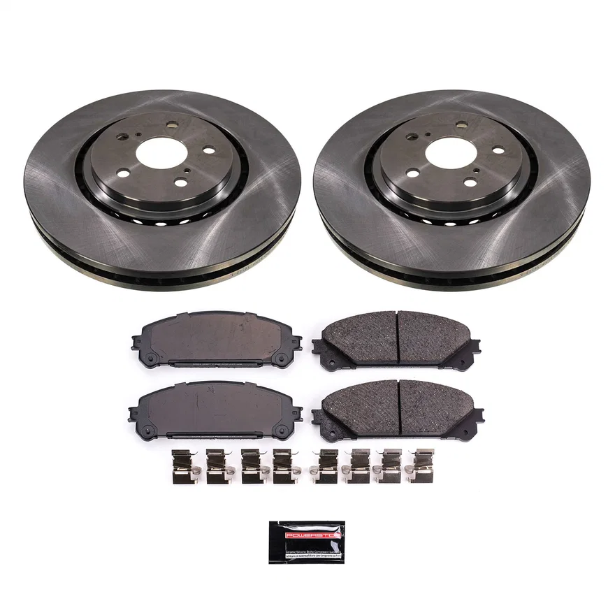 Front AUTOSPECIALTY BRAKE KIT for Toyota