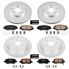 Front and Rear Z17 COATED BRAKE KIT for Honda Pilot image 2