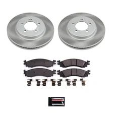 Front SEMI-COATED ROTOR KIT image 1