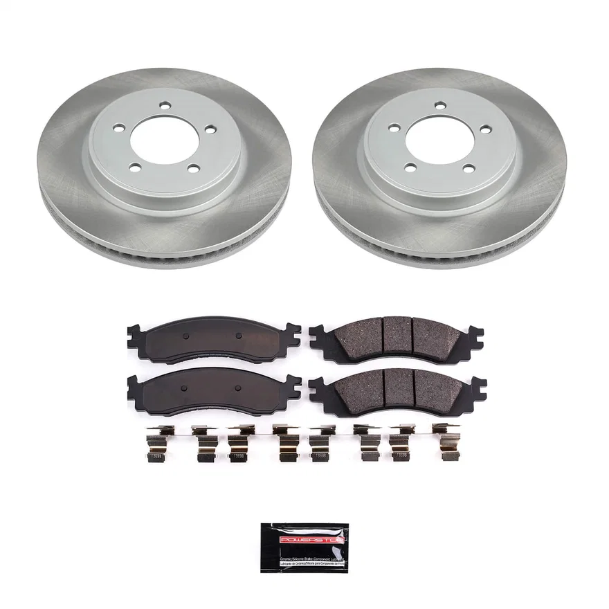 Front SEMI-COATED ROTOR KIT