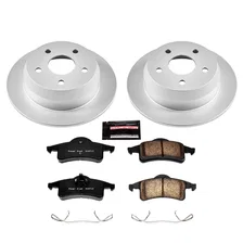 Rear Z17 COATED BRAKE KIT for Jeep Grand Cherokee image 2