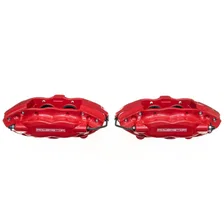 Rear RED CALIPER PAIR W/O BRKT image 2