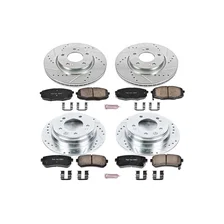 Front and Rear Z23 EVOLUTION BRAKE KIT for Hyundai Elantra image 2