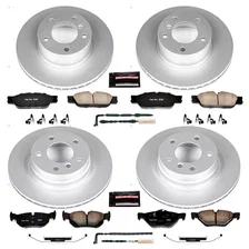 Front and Rear Z23 COATED BRAKE KIT for BMW 328i image 2