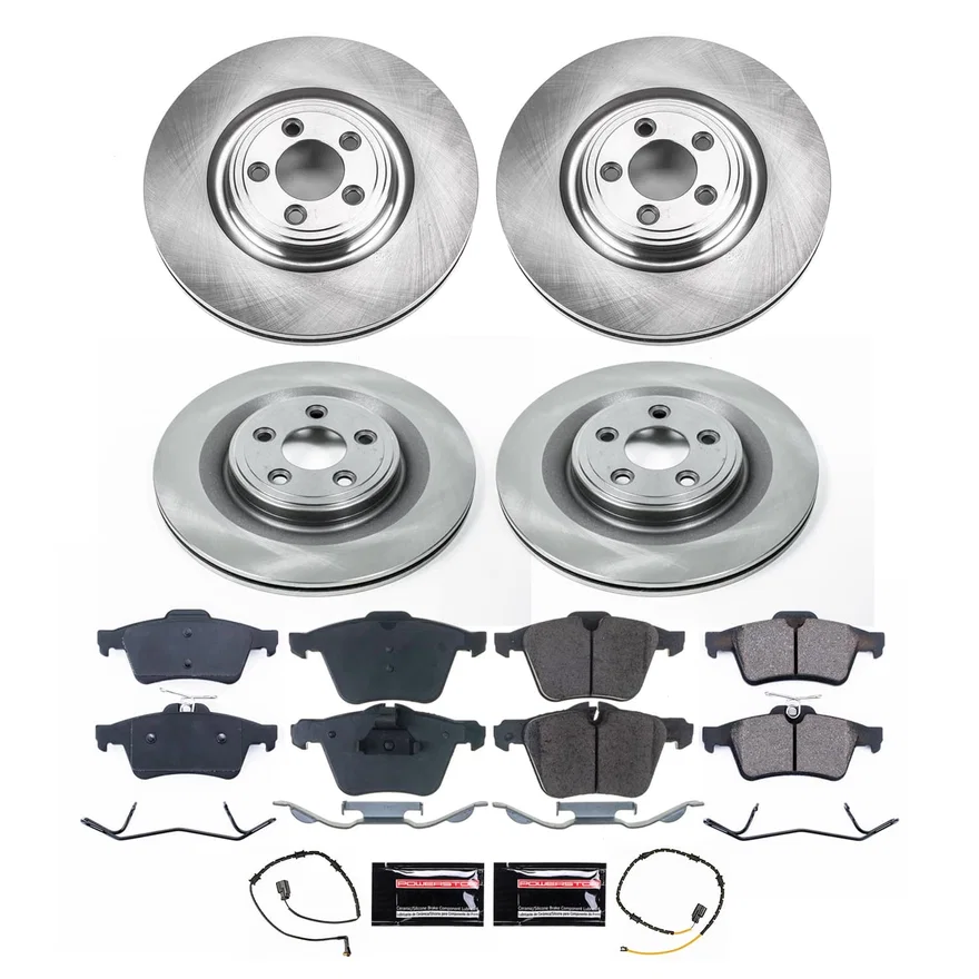 Front and Rear AUTOSPECIALTY BRAKE KIT for Jaguar XJ