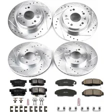 Front and Rear Z23 EVOLUTION BRAKE KIT for Acura RL image 2