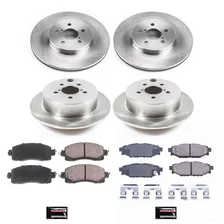 Front and Rear AUTOSPECIALTY BRAKE KIT for Subaru image 2