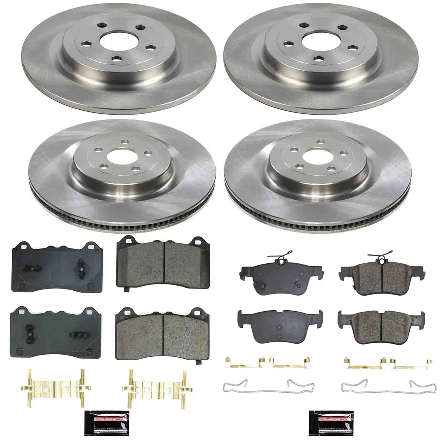 Front and Rear AUTOSPECIALTY BRAKE KIT for Ford Mustang Mach-E