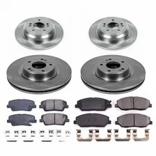 Front and Rear AUTOSPECIALTY BRAKE KIT for Hyundai Genesis image 2