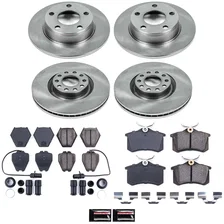 Front and Rear AUTOSPECIALTY BRAKE KIT for Audi A6 Quattro image 2