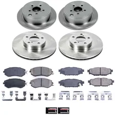 Front and Rear AUTOSPECIALTY BRAKE KIT for Subaru image 2