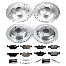 Front and Rear Z23 EVOLUTION BRAKE KIT for BMW 325xi image 2