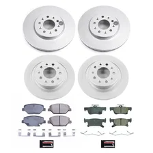 Front and Rear Z17 COATED BRAKE KIT for Buick Envision image 1