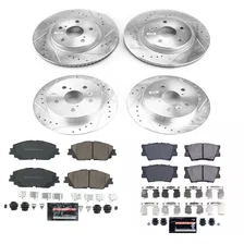 Front and Rear Z23 EVOLUTION BRAKE KIT for Toyota Camry image 2