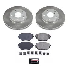Front SEMI-COATED ROTOR KIT for Toyota RAV4 image 1