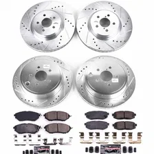 Front and Rear Z23 EVOLUTION BRAKE KIT for Subaru image 2