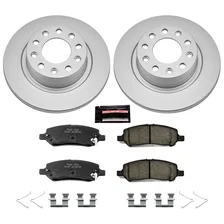 Rear Z17 COATED BRAKE KIT for Dodge Dart image 2